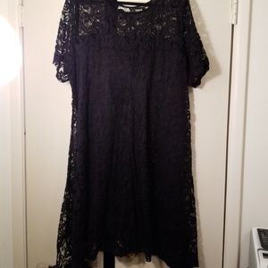 Black Lace Dress size 26/28